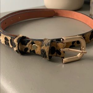 Banana republic cheetah belt